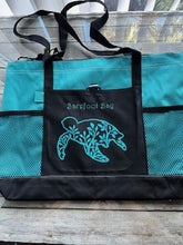 Load image into Gallery viewer, Turtle Tote Bag Barefoot Bay
