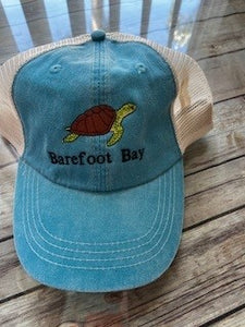 Barefoot Bay with Turtle  Mesh back