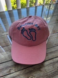 Barefoot Bay hat with feet